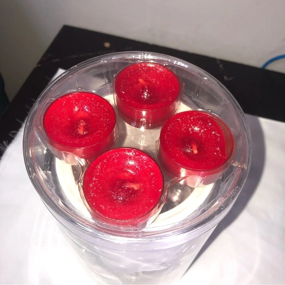 Yankee Candle Luminary Tea Light Holder  4 Sparkling Cinnamon Tea Lights - Picture 7 of 7